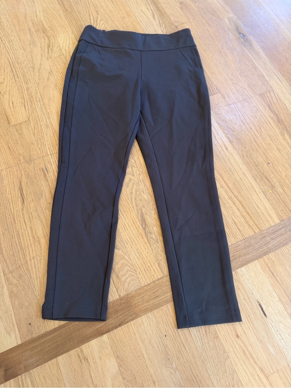 NEW Ladies Size Medium "Express" Brown Slim Ankle Ponte Pants NEW with Tags
